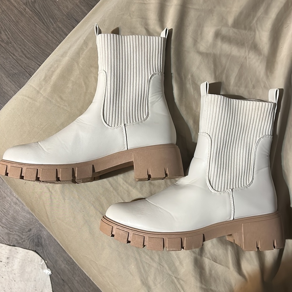 Style:RENLEY-62 color:OFF WHITE PU US:10 EUR:41 UK:8 - Picture 3 of 5